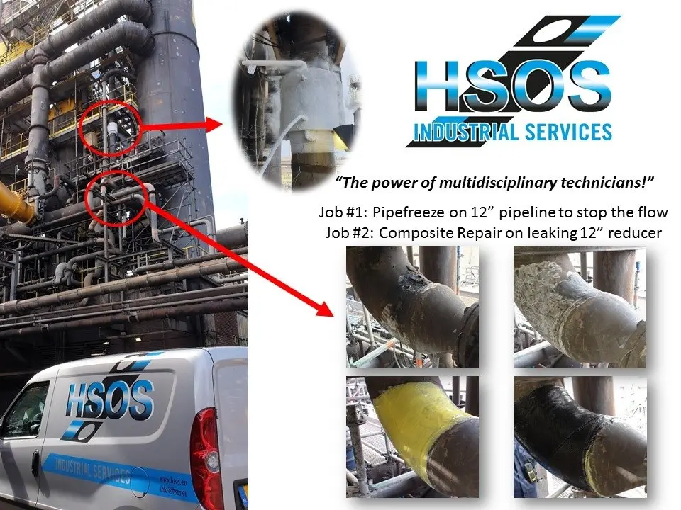 HSOS Combined Services - Pipefreeze & Composite Repair